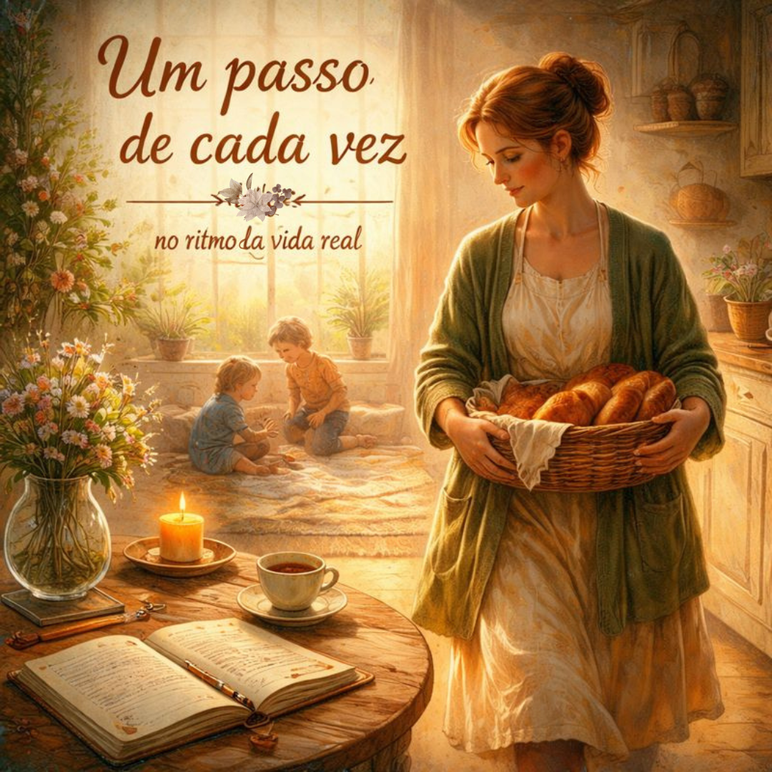 Um passo de cada vez no ritmo da vida real Um passo de cada vez no ritmo da vida real