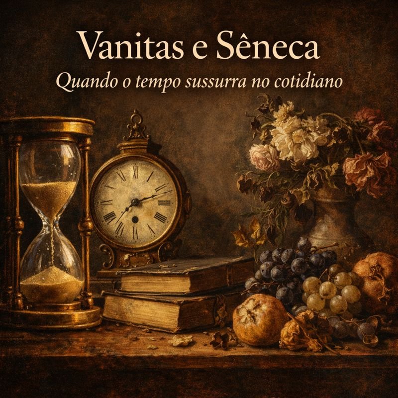 VANITAS E SÊNECA, QUANDO O TEMPO SUSSURRA NO COTIDIANO VANITAS E SÊNECA, QUANDO O TEMPO SUSSURRA NO COTIDIANO